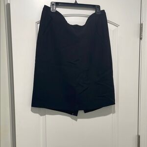 LOFT Black Pencil Skirt Tailored Design